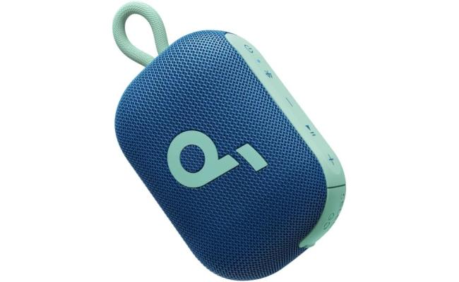 Anker Soundcore Select 4 Go Bluetooth Shower Speaker by Anker, IP67 Waterproof/Dustproof, Ultra-Portable Speaker, Wireless, 20H Playtime, Floatable, Powerful Sound, Electronics for Outdoors/Home/Travel- Blue